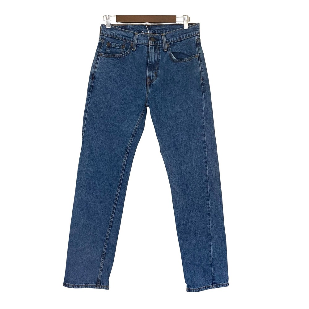 Levi's 505 Regular Fit Jeans Mens 30x32 Blue Straight Leg Denim